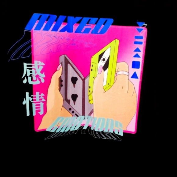 Dolls Kill Current Mood Mixtape TShirt - Picture 3 of 3